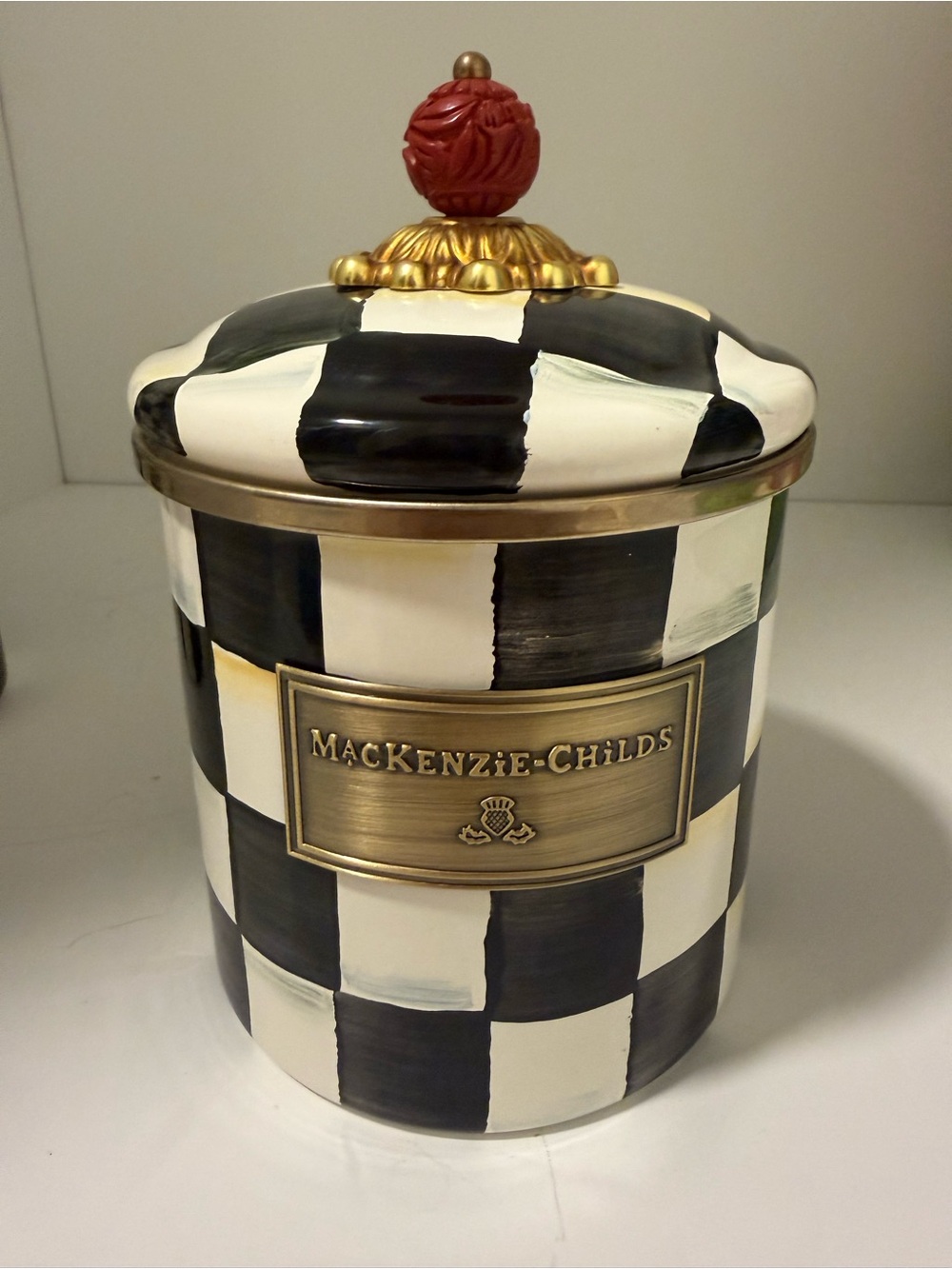 Mackenzie Childs Small Canister